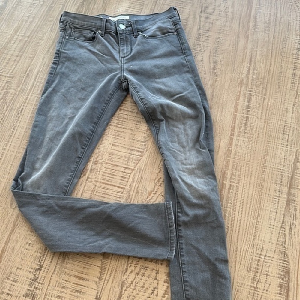 Banana Republic New Perfect faded black skinny stretch, jeans size 26